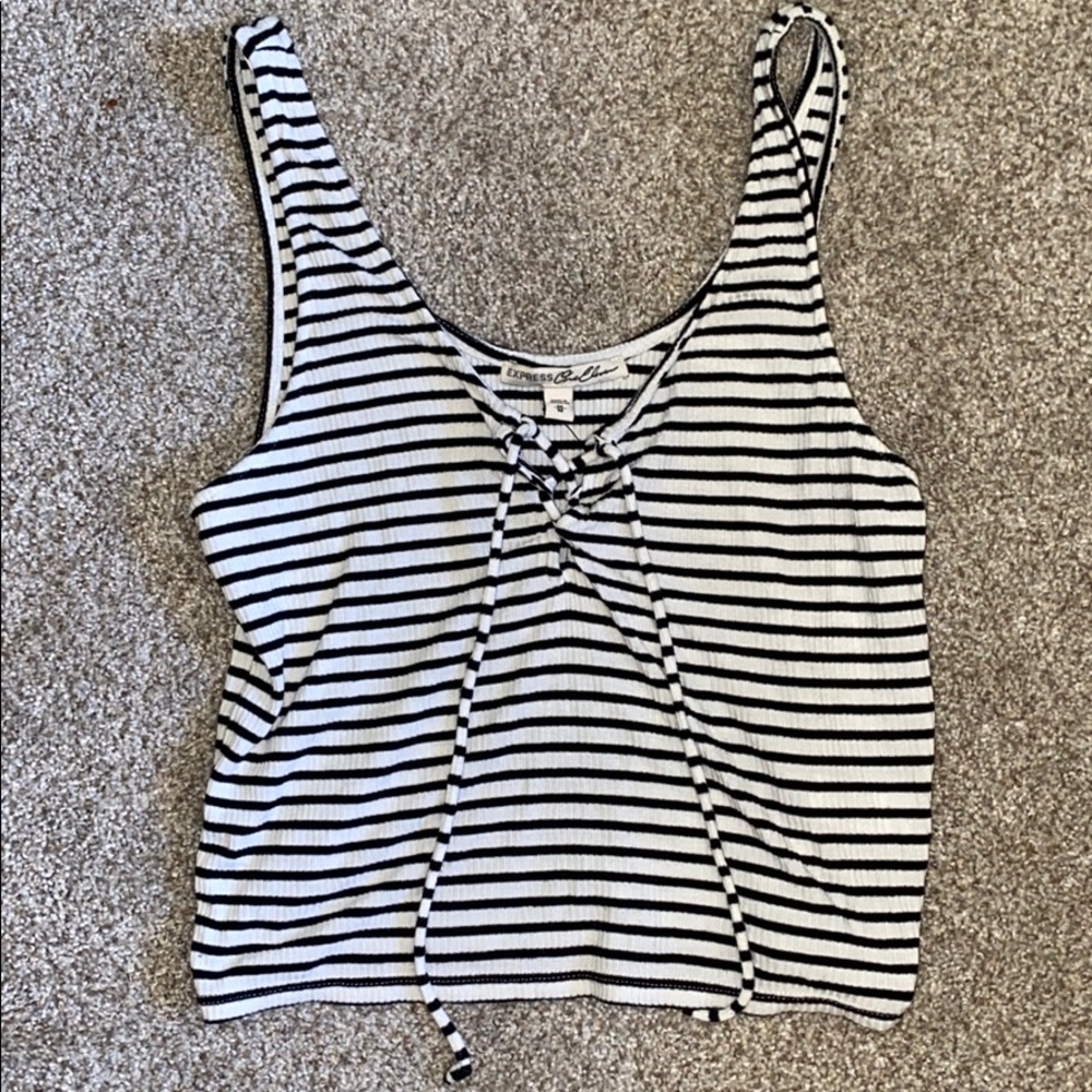 Striped tank top